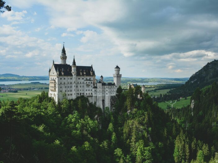 Neuschwanstein Castle and scenery